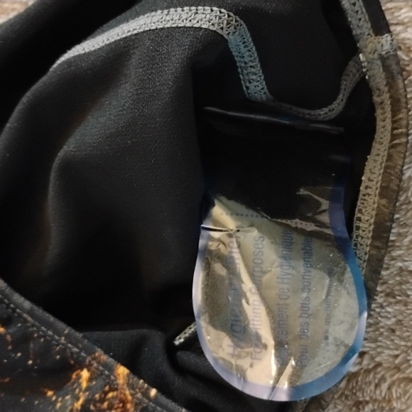 TYR Durafast Diamondfit Size 34 (L) One Piece Open Back NWT Swimsuit Pyrite - Picture 5 of 7